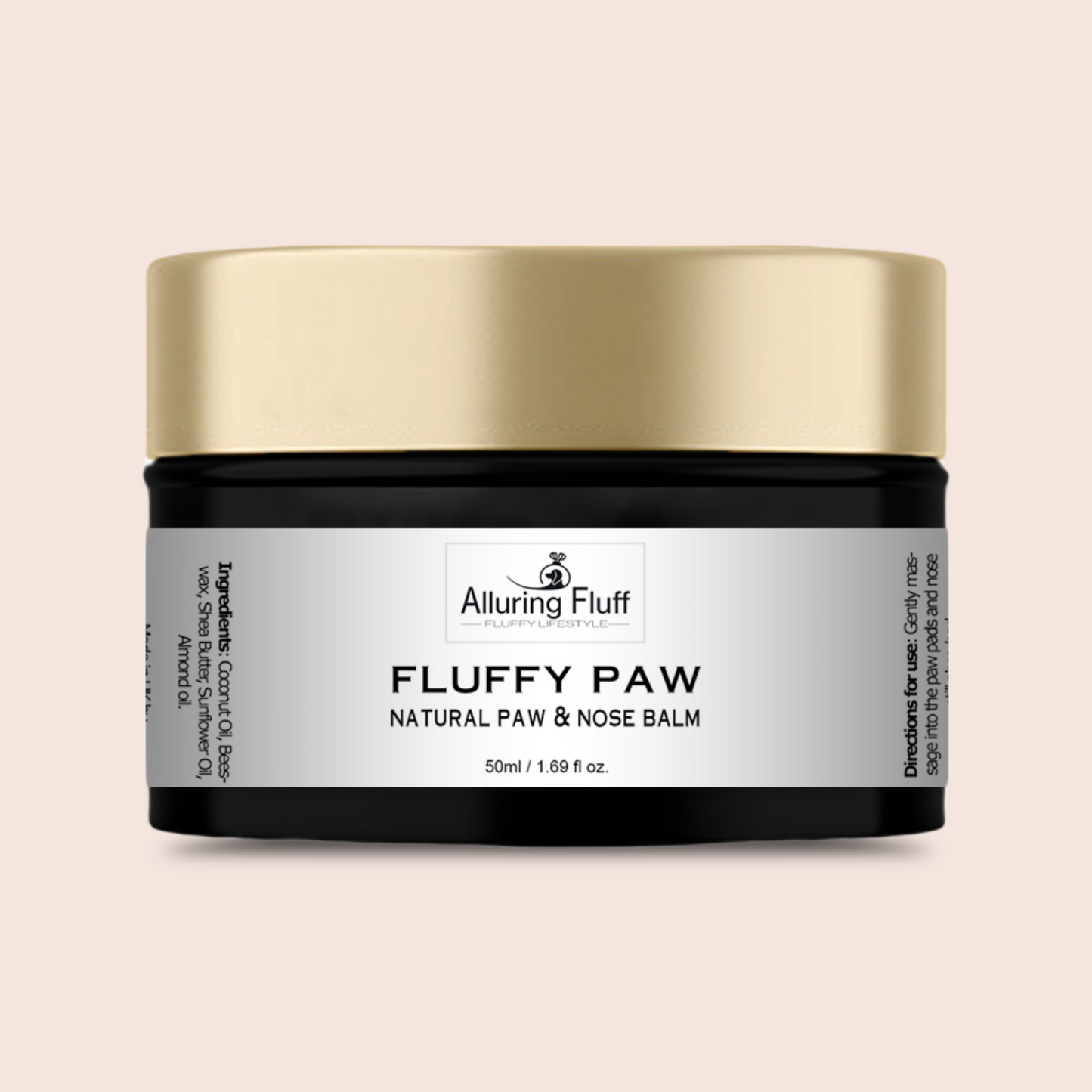 Paw & Nose Balm - FLUFFY PAW by Alluring Fluff - 50ml